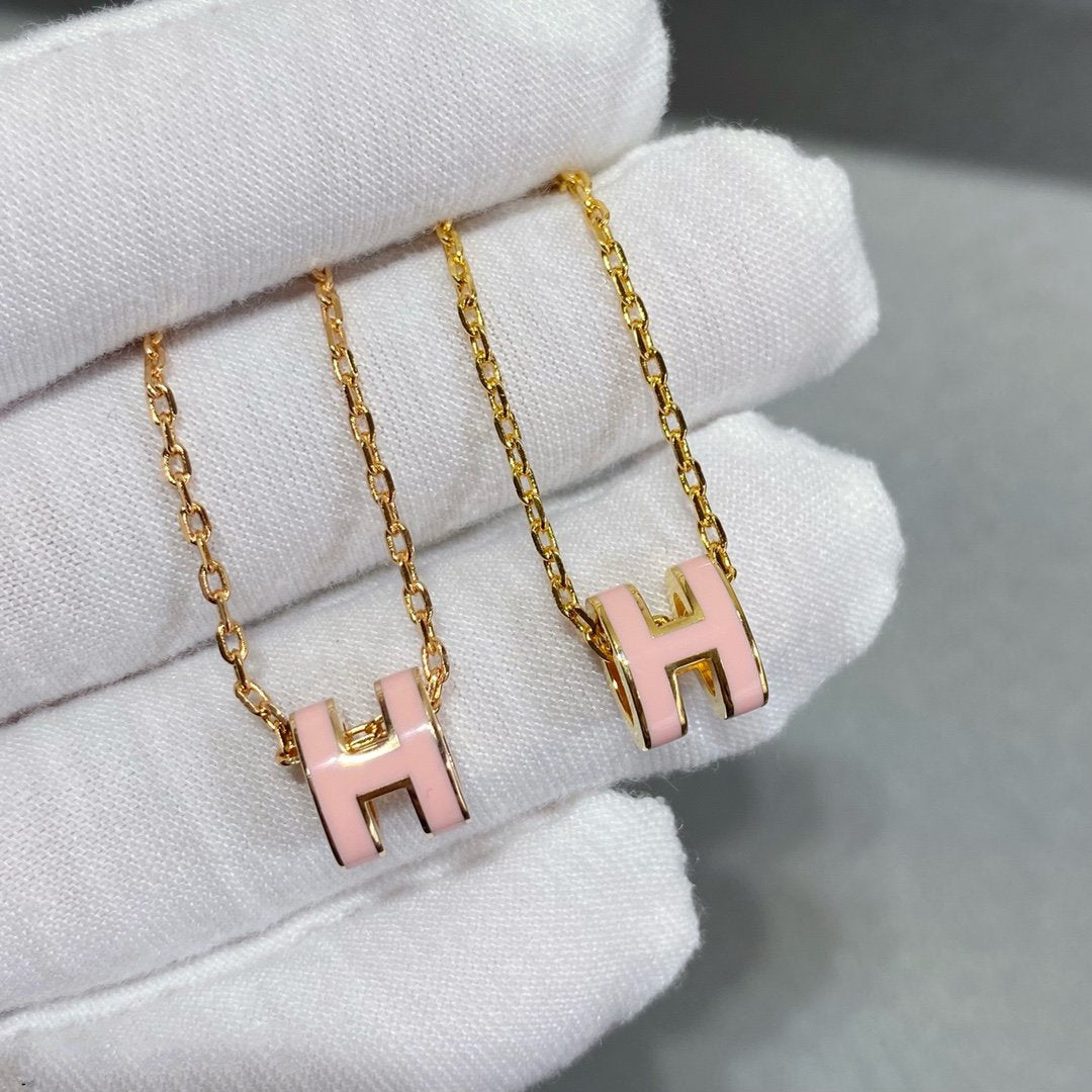 [RAFFINE]MINI POP H NECKLACE