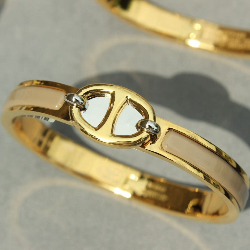 [RAFFINE]CLIC CHAINE GOLD BRACELET