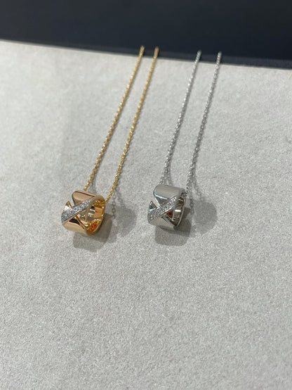 [RAFFINE]LIENS EVIDENCE DIAMOND NECKLACE