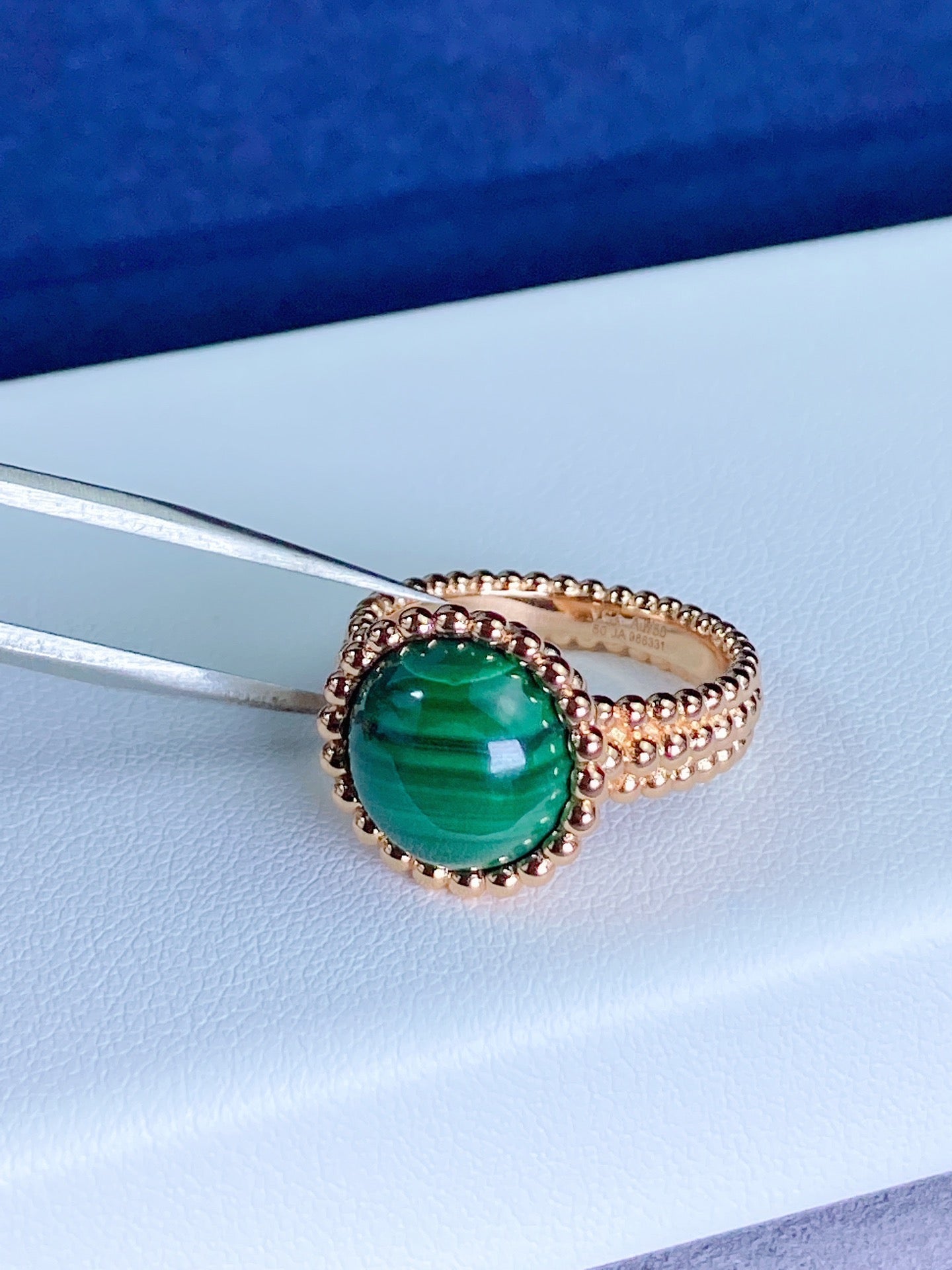[Raffine]BAGUE PERLEE COULEURS OR ROSE 
