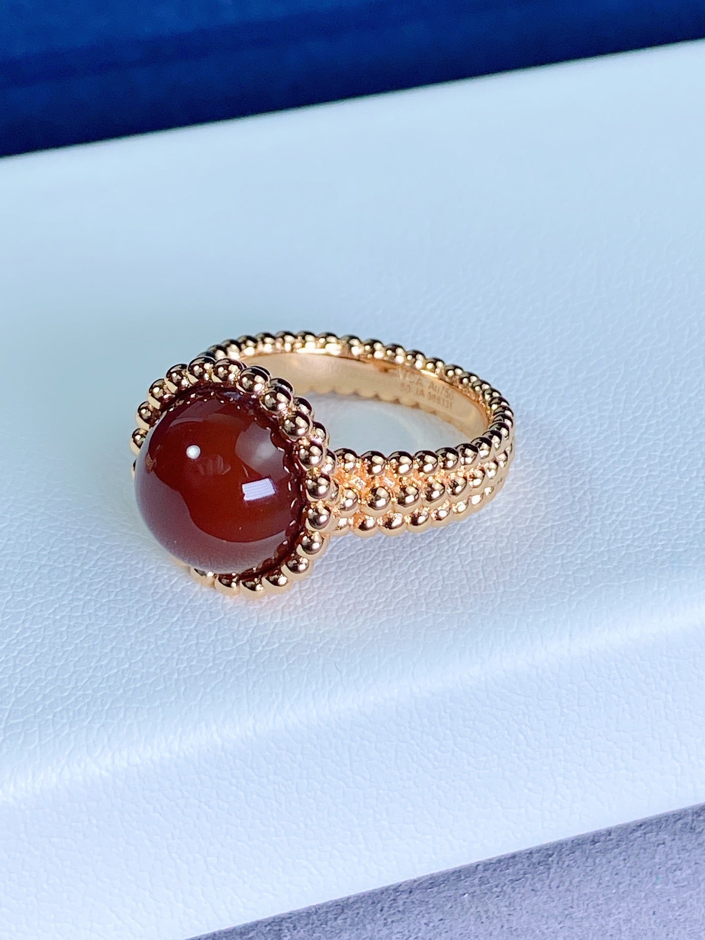 [Raffine]BAGUE PERLEE COULEURS OR ROSE 