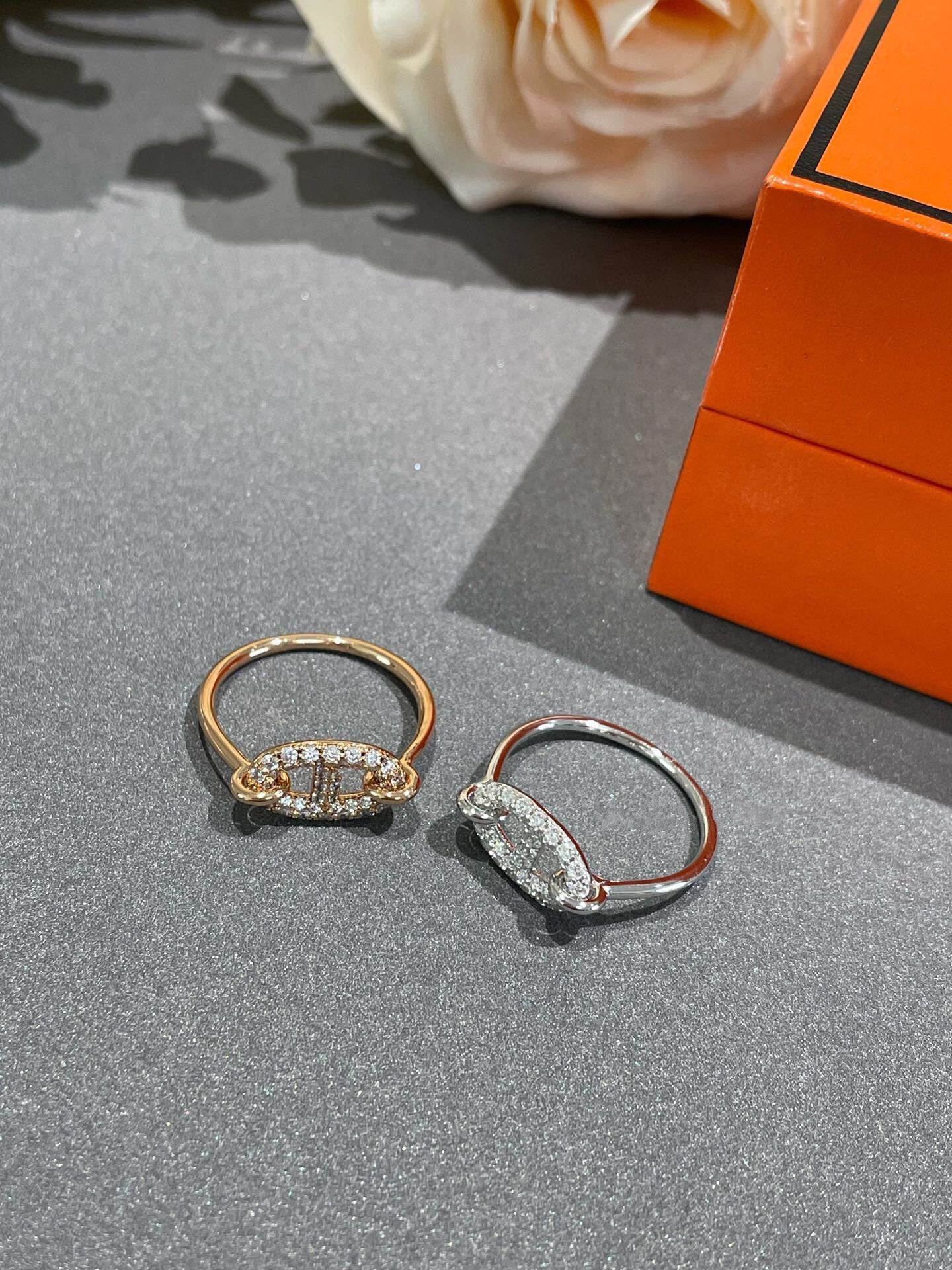 [RAFFINE]RONDE SMALL DIAMOND RING