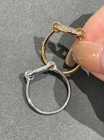 [RAFFINE]RONDE SMALL DIAMOND RING