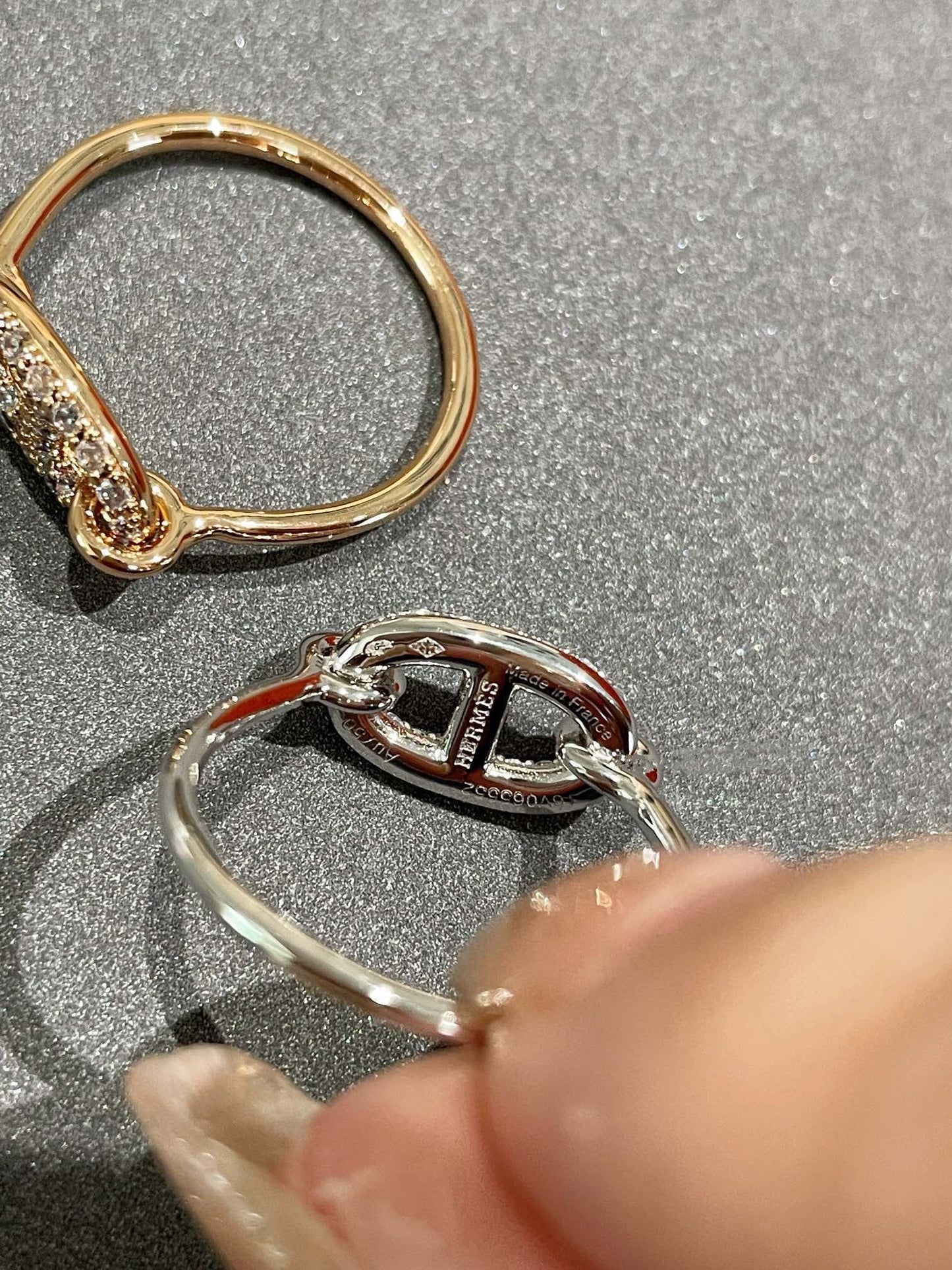 [RAFFINE]RONDE SMALL DIAMOND RING