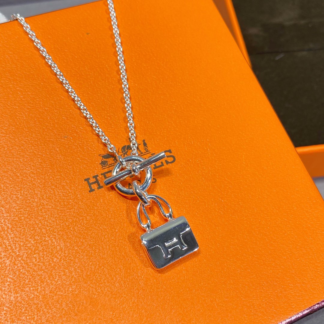 [RAFFINE]CONSTANCE PEDANT SILVER NECKLACE