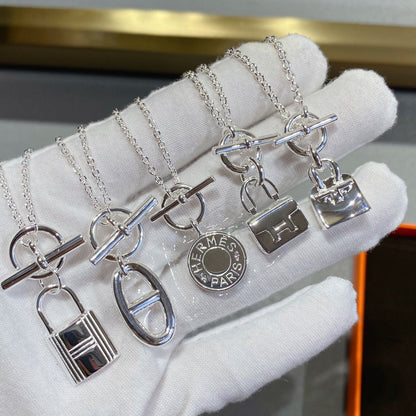 [RAFFINE]CONSTANCE PEDANT SILVER NECKLACE