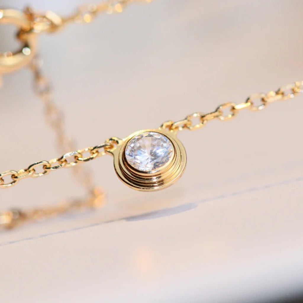 [Raffine]DAMOUR DIAMOND NECKLACE