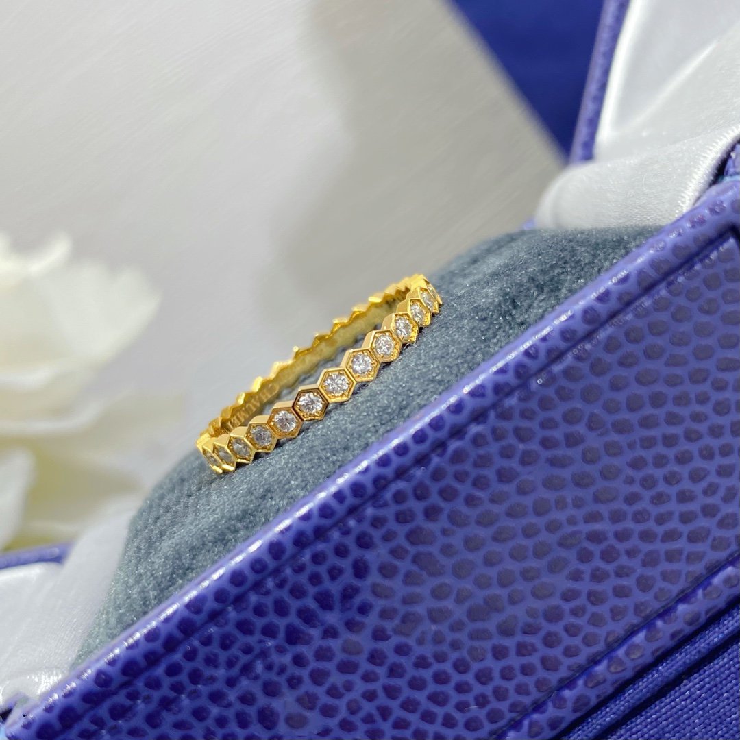 [RAFFINE]BEE LOVE DIAMOND PAVED SMALL RING