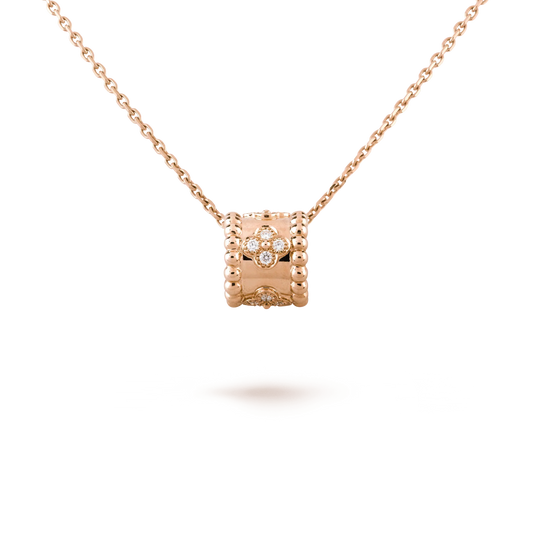 [RAFFINE]PERLEE PEDANT NECKLACE GOLD / ROSE GOLD