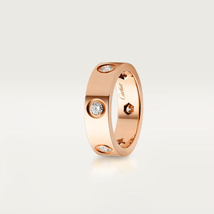 [Raffine]LOVE 5.5MM 6 DIAMOND RING