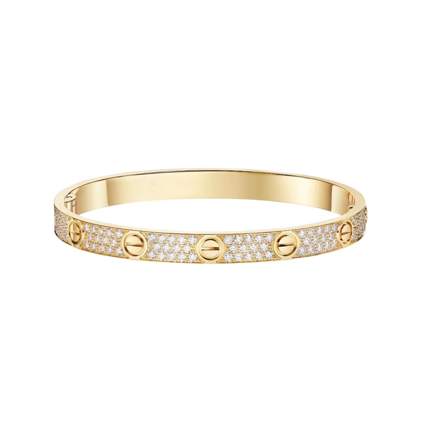 [Raffine]LOVE BRACELET 6.1MM DIAMOND-PAVED