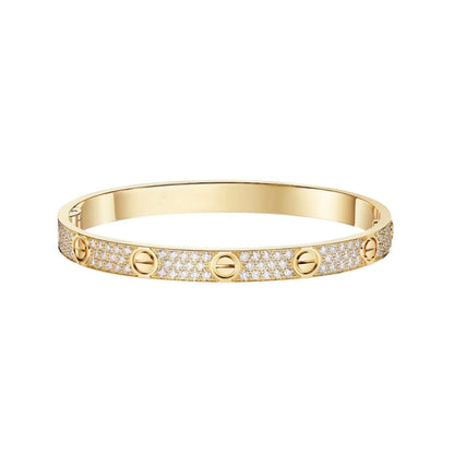[Raffine]LOVE BRACELET 6.1MM DIAMOND-PAVED