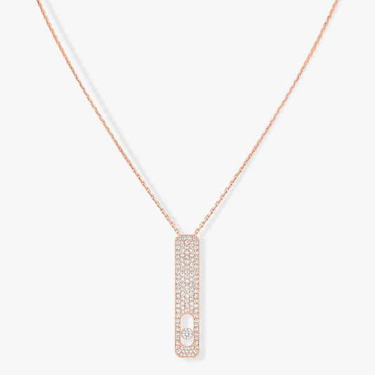 [RAFFINE]MY FIRST DIAMOND PAVED NECKLACE
