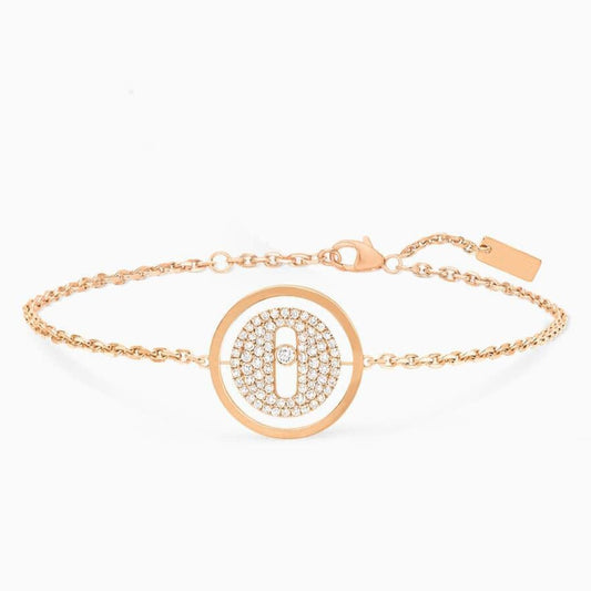 [RAFFINE]LUCKY MOVE DIAMOND PAVED BRACELET