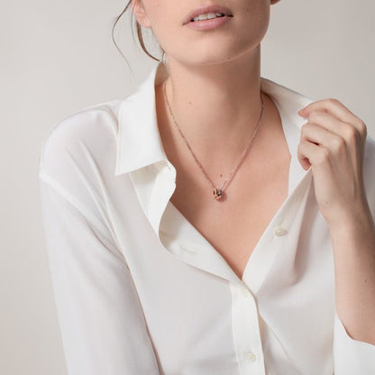 [Raffine]LOVE 6 DIAMOND PENDANT NECKLACE