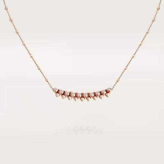 [Raffine]CLASH  MEDIUM DIAMOND NECKLACE