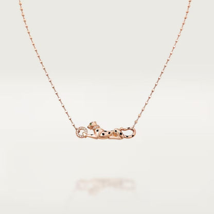 [Raffine]PANTHERE FULL DIAMOND NECKLACE
