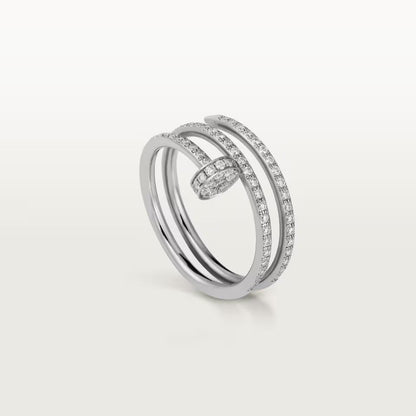 [Raffine]JUSTE RING 4.8MM FULL DIAMOND