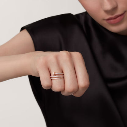 [Raffine]JUSTE RING 4.8MM FULL DIAMOND