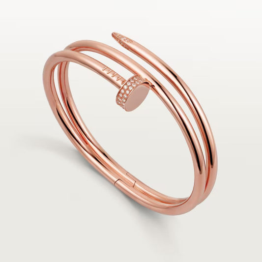 [Raffine]JUSTE BRACELET 3.5MM DOUBLE ROW DIAMOND