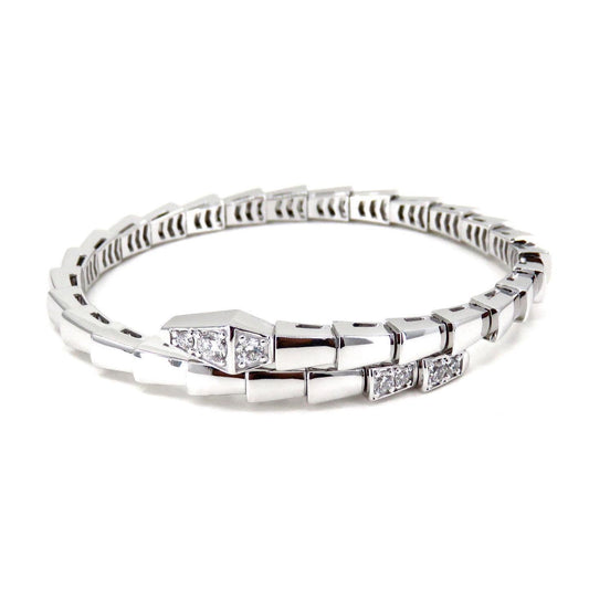[RAFFINE]PULSE SERPENTI DIAMANTES PLATA