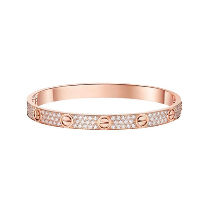 [Raffine]LOVE BRACELET 6.1MM DIAMOND-PAVED