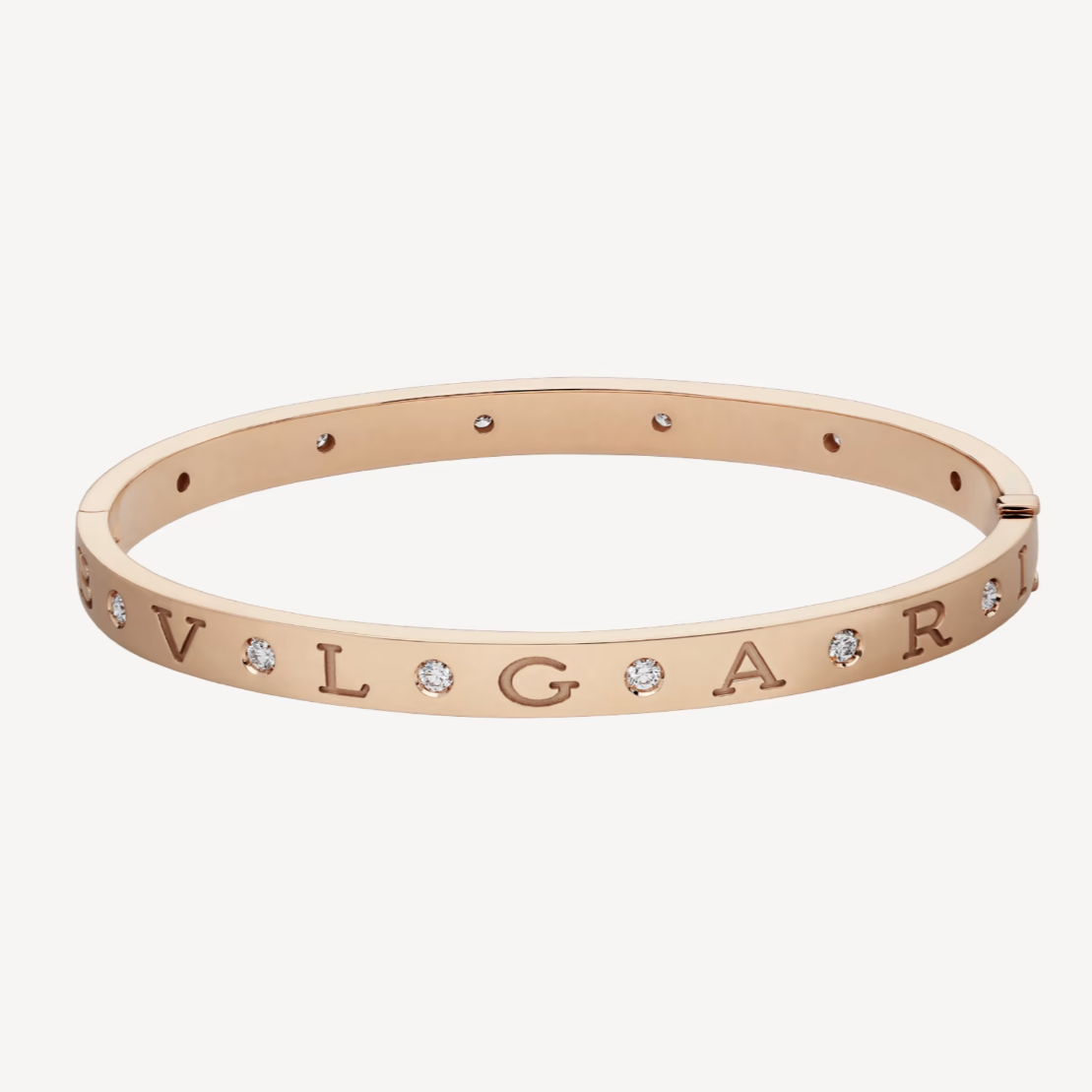 [RAFFINE]ZERO 1 PINK GOLD 12 DIAMONDS BRACELET