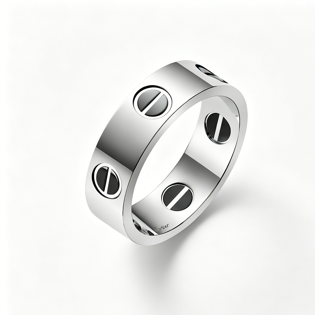 [Raffine]LOVE RING 5.5MM NO DIAMONDS  CERAMIC