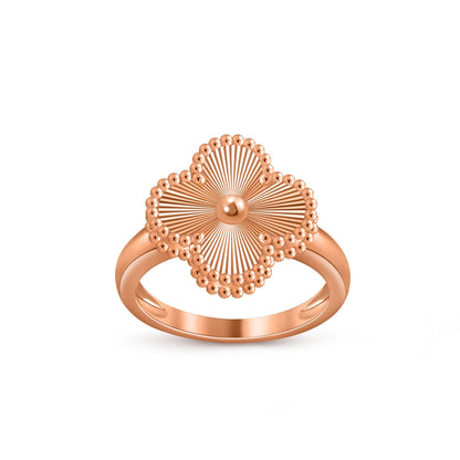 [LUXE]CLOVER RING ROSE GOLD COLLECTION