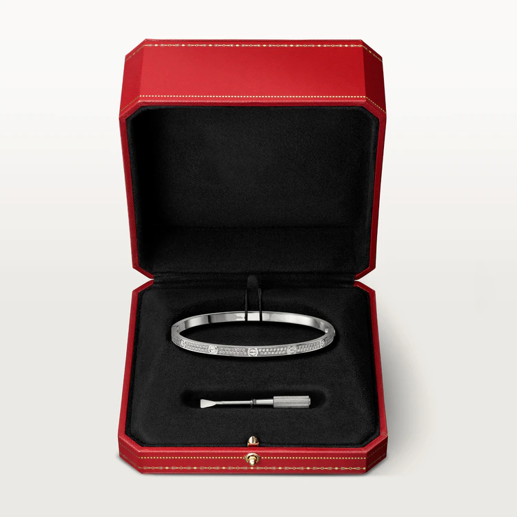 [RAFFINE]LOVE BRACELET 3.65MM DIAMOND-PAVED