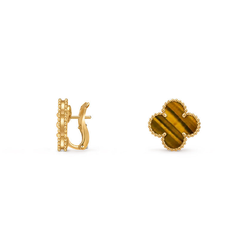 [LUXE]CLOVER 15MM MOP EARRINGS COLLECTION