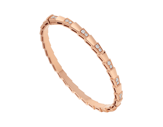 [RAFFINE]PULSE SERPENTI ORO ROSA DIAMANTE