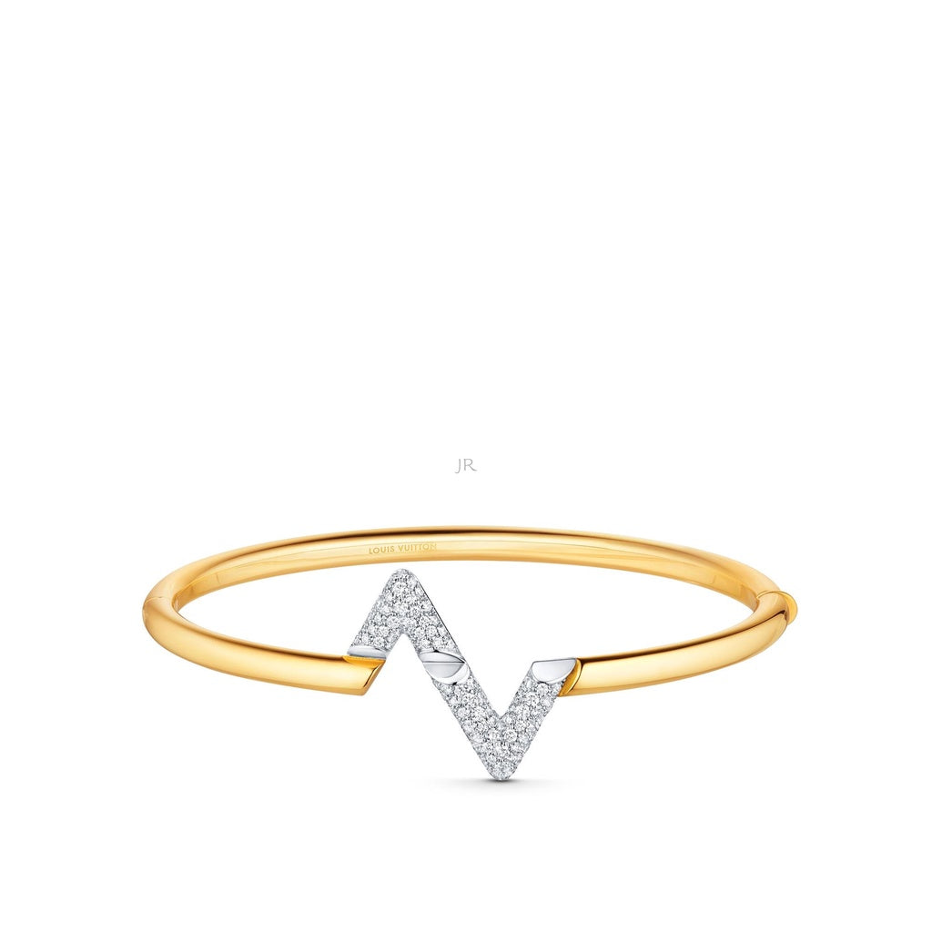 [RAFFINE]VOLTE UPSITE DOWN GOLD DIAMOND BRACELET