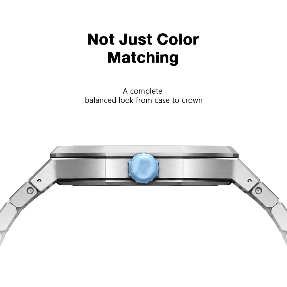 Royal Oak Pop Exclusive Steel Case & Strap Full‑wrap Embedded Watch Band