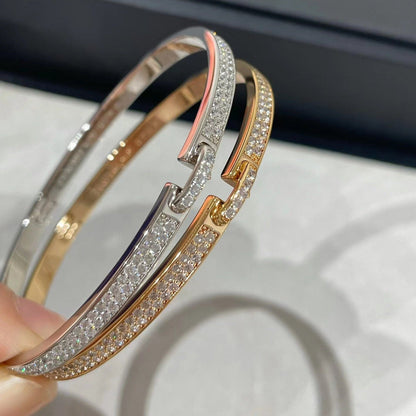 [RAFFINE]LIENS VIDENCE DIAMOND PAVED BRACELET