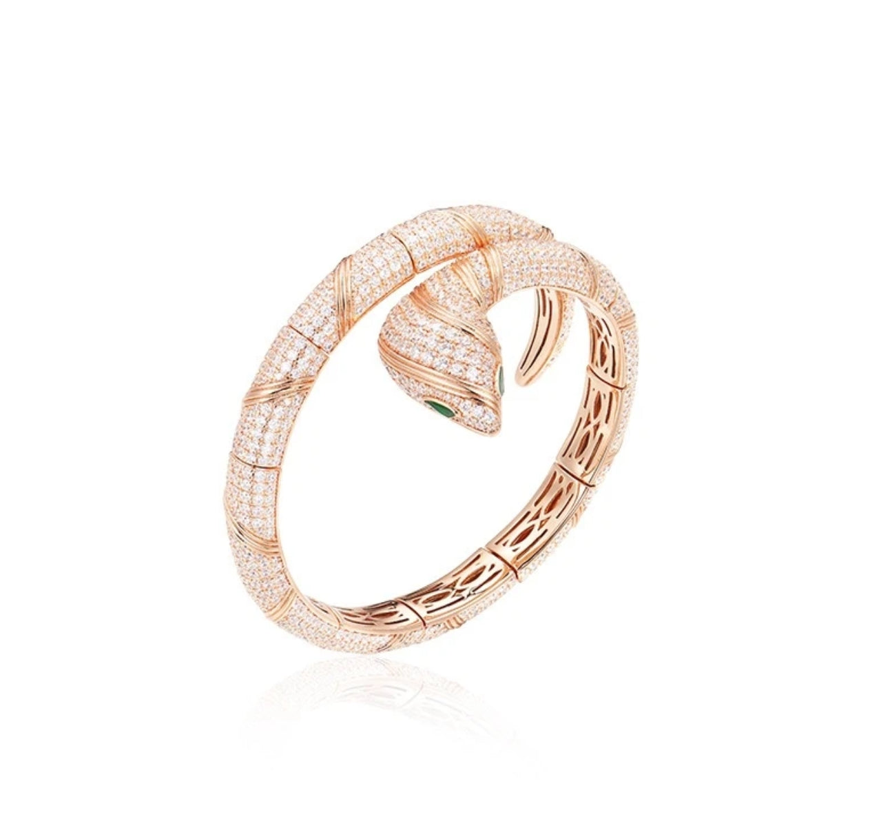[RAFFINE]HAUTE COUTURE GOLD SERPENTI BRACELET