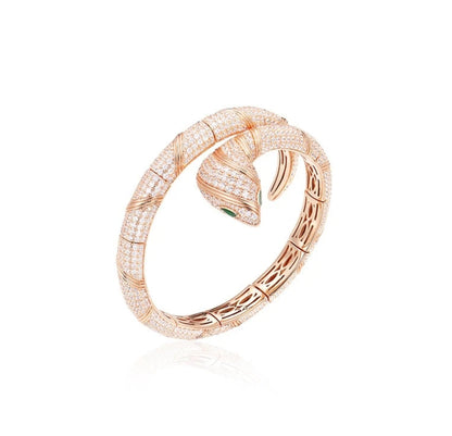 [RAFFINE]HAUTE COUTURE GOLD SERPENTI BRACELET