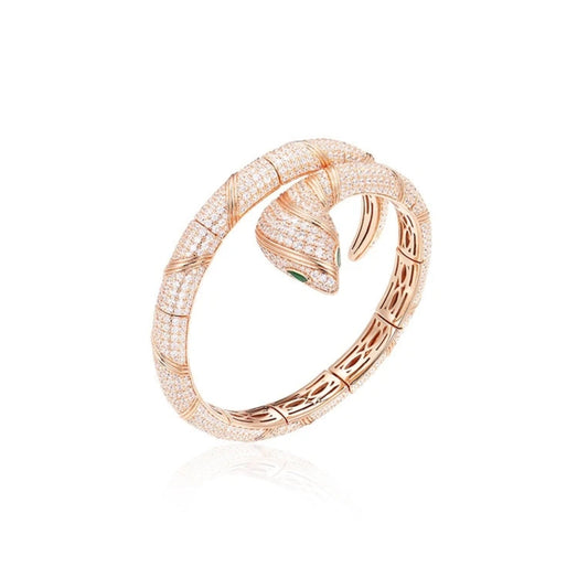 [RAFFINE]HAUTE COUTURE GOLD SERPENTI BRACELET