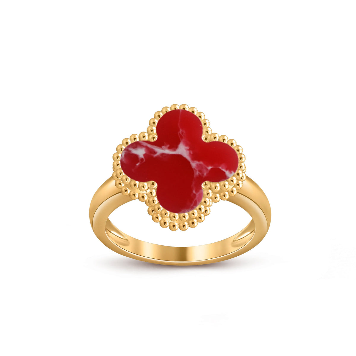[LUXE]CLOVER RING GOLD COLLECTION