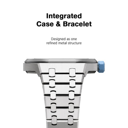 Royal Oak Pop Exclusive Steel Case & Strap Full‑wrap Embedded Watch Band