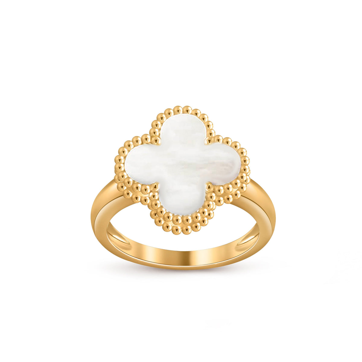 [LUXE]CLOVER RING GOLD COLLECTION
