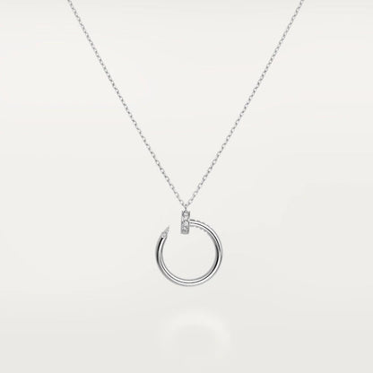 [RAFFINE]COLLAR JUSTE PLATA