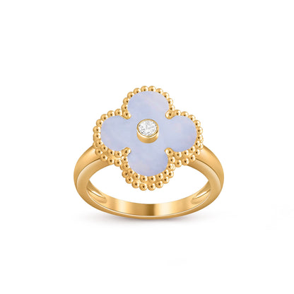 [LUXE]CLOVER DIAMOND RING GOLD COLLECTION