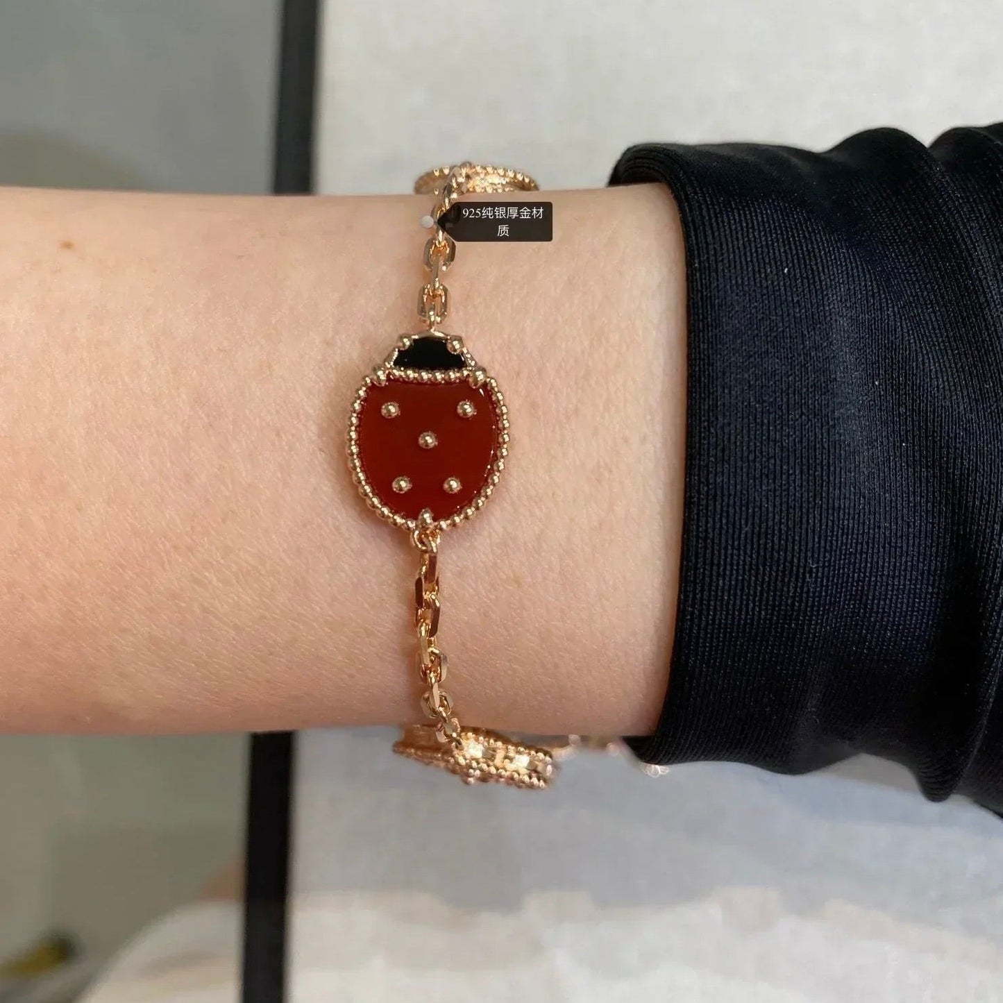 [RAFFINE]LUCKY SPRING 5 MOTIF BRACELET