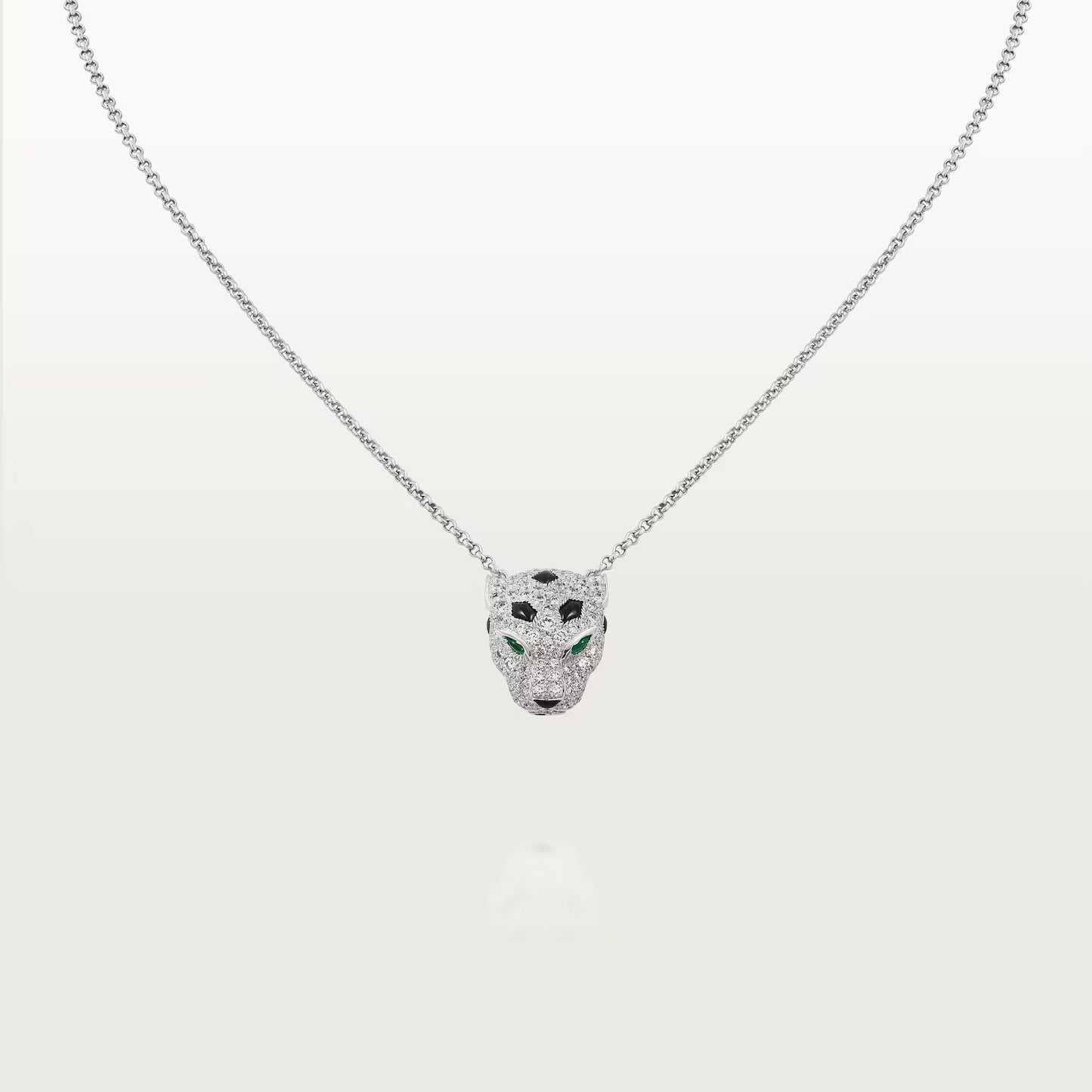 [Raffine]PANTHERE FULL DIAMOND NECKLACE