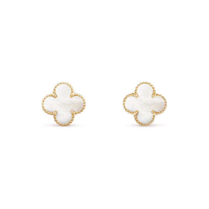 [LUXE]CLOVER 15MM EARRINGS COLLECTION