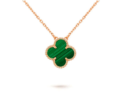 [LUXE]CLOVER 15MM SINGLE FLOWER NECKLACE COLLECTION