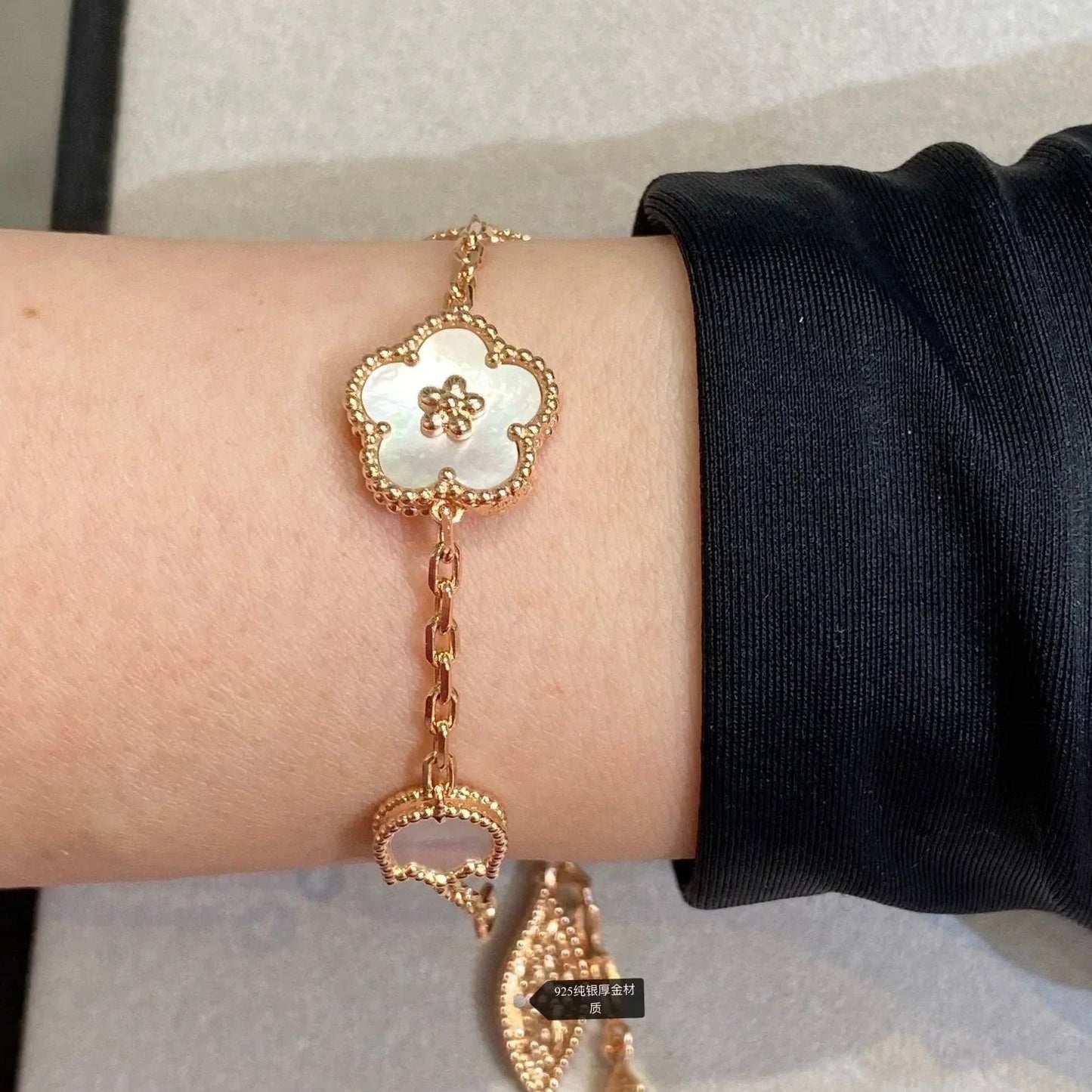 [RAFFINE]LUCKY SPRING 5 MOTIF BRACELET