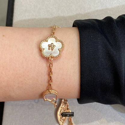 [RAFFINE]LUCKY SPRING 5 MOTIF BRACELET