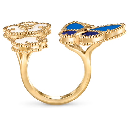 [RAFFINE]LUCKY SPRING SCHMETTERLING OFFENE RINGE